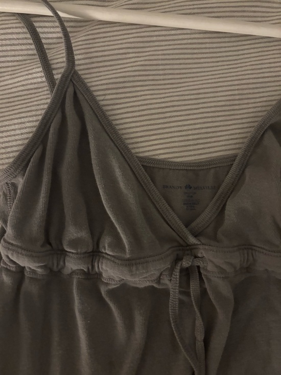 Brandy Melville Tops - Brandy Melville Faded Grey Amara Tank